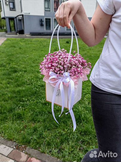 Гипсофила Букет из гипсофил Доставка Цветы