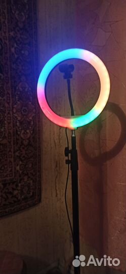 Кольцевая лампа RGB LED MJ 26