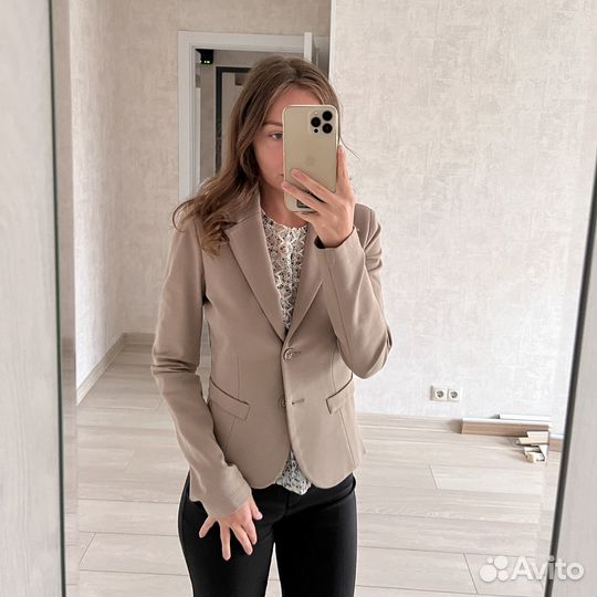 Пиджак бежевый женский/для девочек