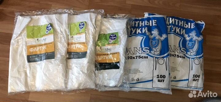 Фартук одноразовый много