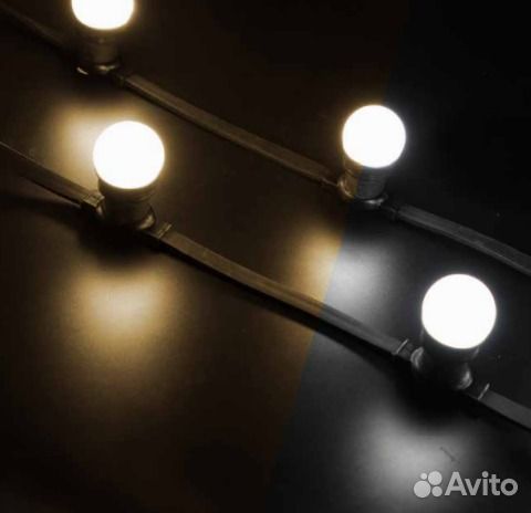 Уличные гирлянды бахрома, белт-лайт, нить, занавес