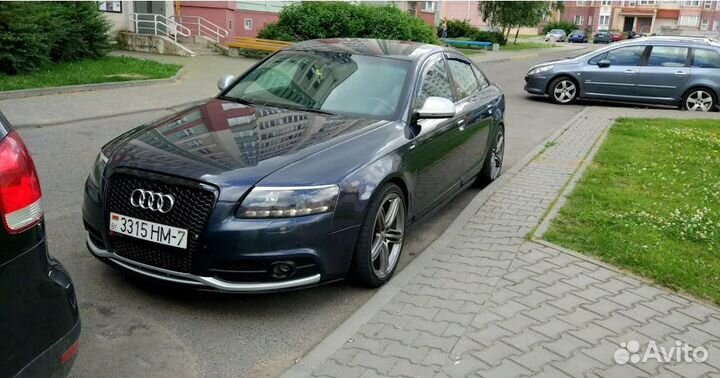 Накладки на двери RS Audi A6 C6