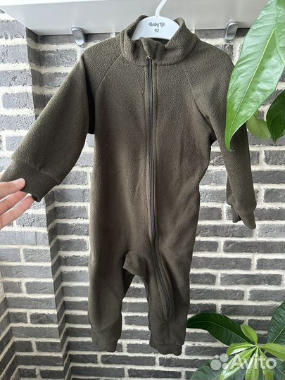 Флисовый комбинезон 80-86