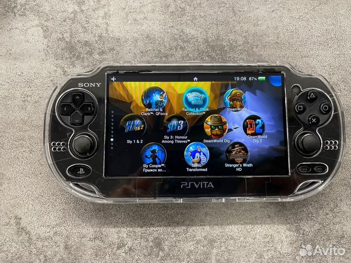 Sony ps vita шитая