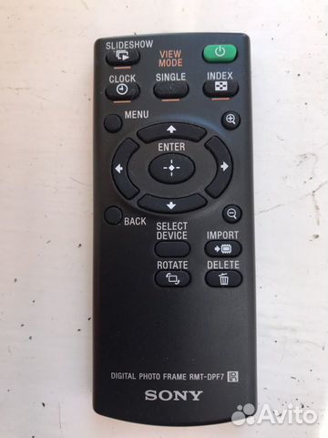 Пульт ду sony для фоторамки