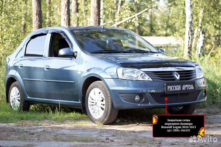 Защитная сетка бампера Renault Logan sbrl046202