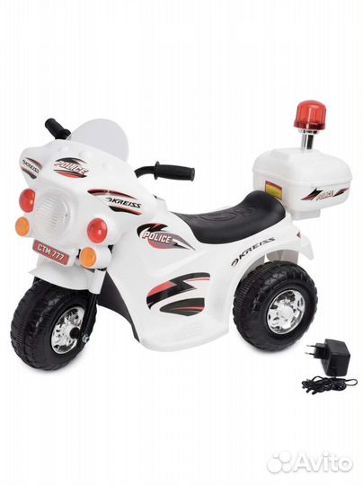 Трехколесный скутер электрический