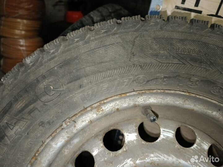 Шины r 13 зимние бу nokian