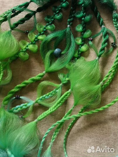 Афрорезинки, резинки с канекалоном