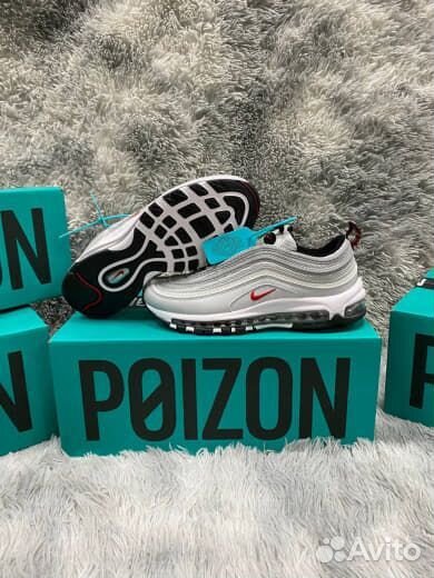 Nike Air Max 97 Оригинал Silver bullet Оригинал Се