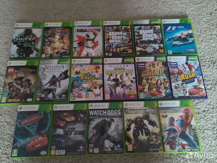 Игры на xbox 360