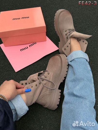 Женские Ботинки MIU MIU