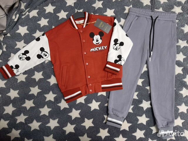 Костюм бомпер и штаны на флисе 116, 128