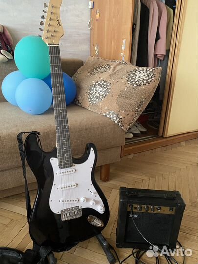 Электрогитара с комбиком