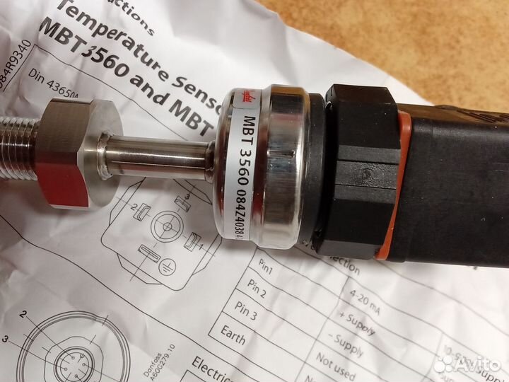 Датчик температуры Danfoss