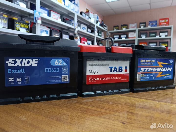 Аккумулятор на Любой Авто Новые Гарантия