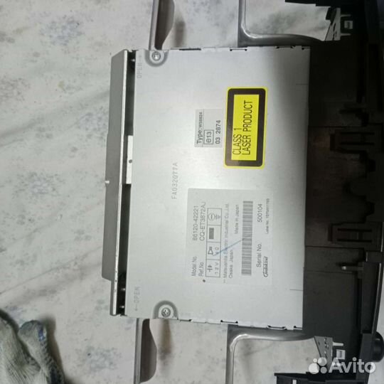 Оригинальная магнитола на Тойота Рав4 2008г