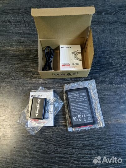 Два аккам + зар.устр для Sony nex/a5000/a6000