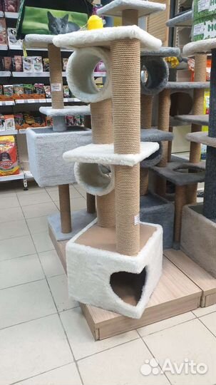 Домик для кошки с когтеточкой