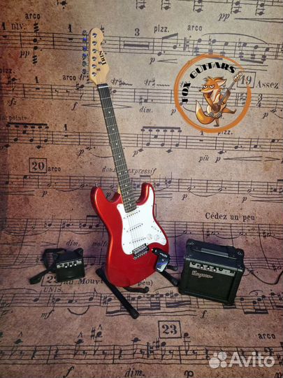 Электрогитара + усилитель (комплект)