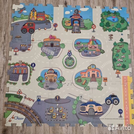 Коврик город chicco