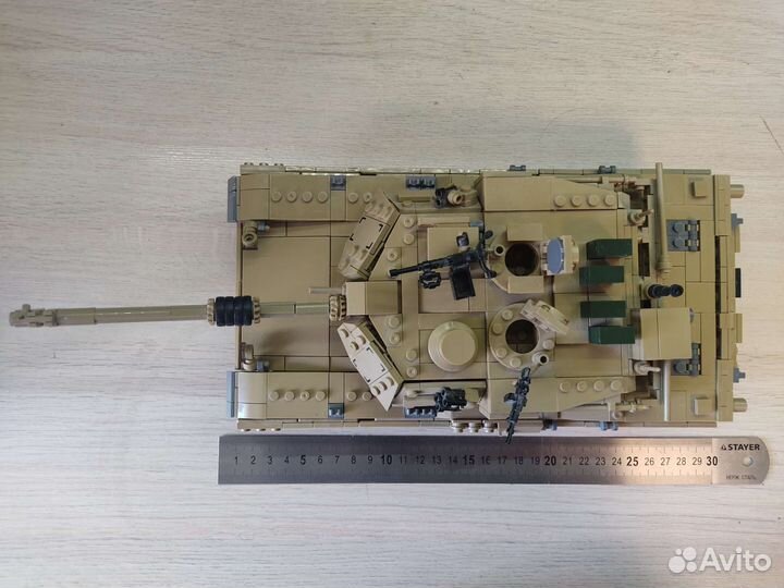 Лего танк M1A2 abrams