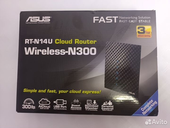 Wi-Fi роутер asus RT-N14U