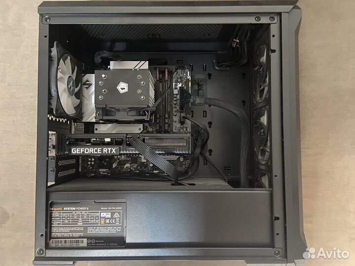 Игровой пк с монитором