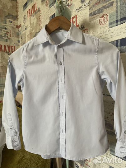 Рубашка на мальчика 128