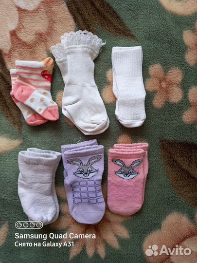 Одежда пакетом для девочки размер 62 68