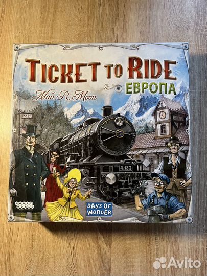 Настольная игра Ticket to ride: Европа