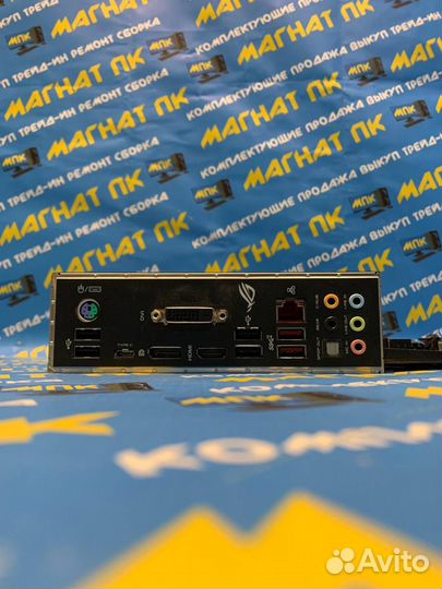 Материнская плата asus ROG strix B360-F gaming