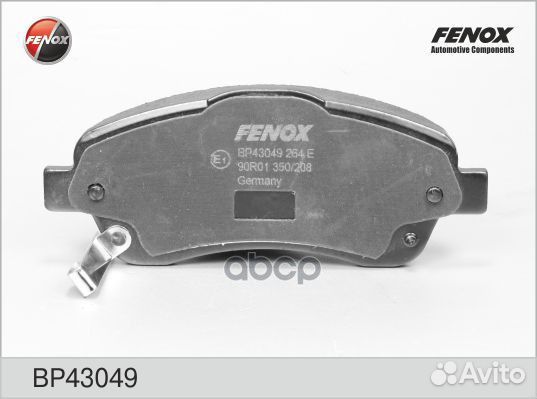 Колодки тормозные дисковые BP43049 fenox