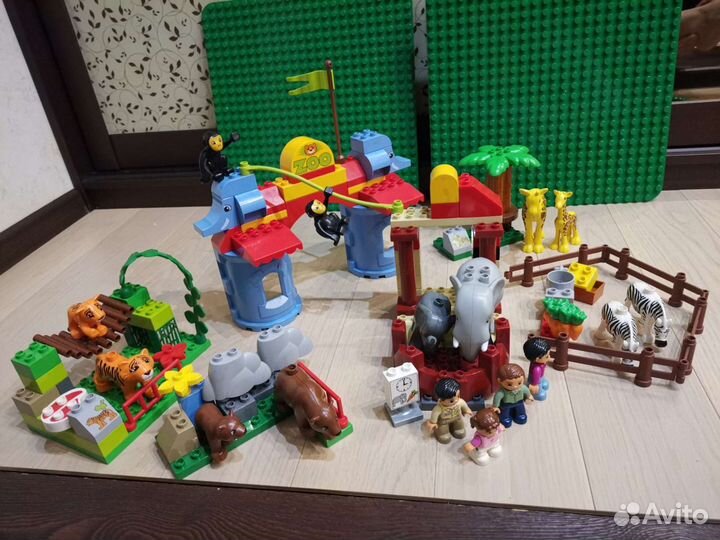 Lego duplo наборы: зоопарк и тачки
