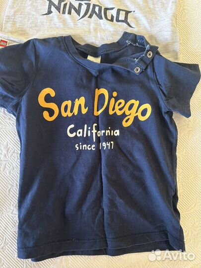 Футболки для мальчика hm 80