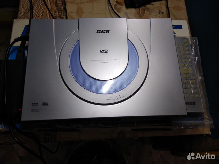 Dvd проигрыватель BBK 917S С верхней загрузкой Ком