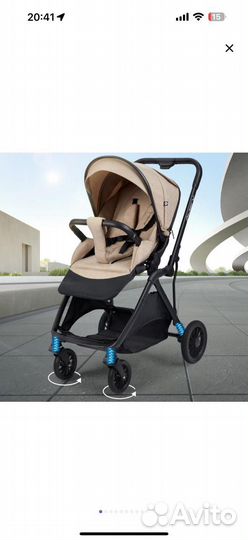 Прогулочная коляска happy baby