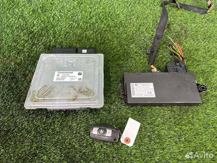 Комплект Cas Dme ключ Bmw 3 E90 N54B30 2008