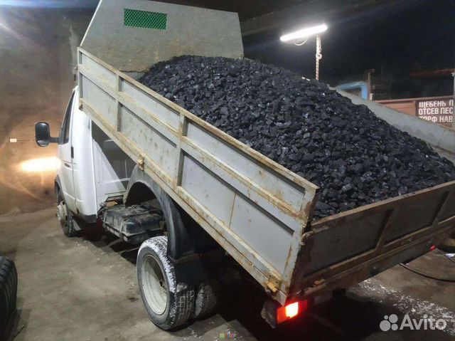 Уголь от 1 тонны с доставкой и мешками объявление продам