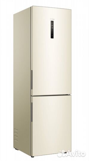 Холодильник haier кремовый цвет Инвертор новый