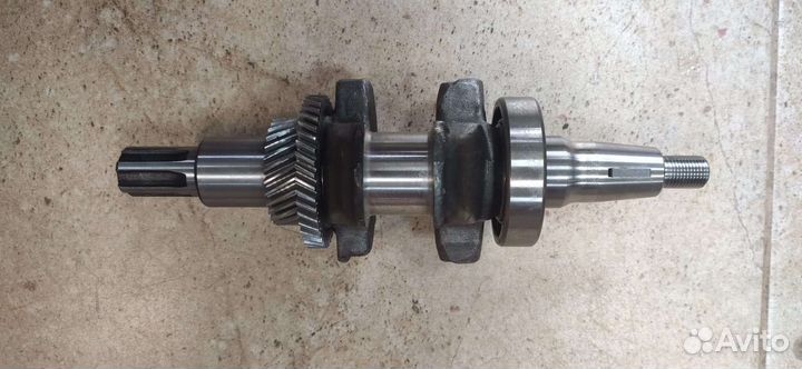 Коленвал двигателя BR-192FG под шлицы