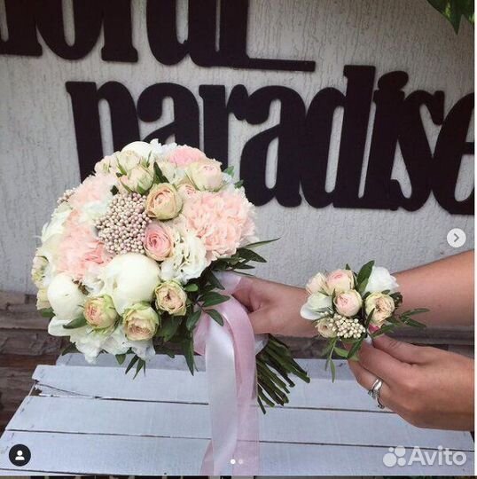 Свадебный букет невесты