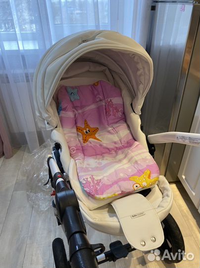 Коляска 2в1 bebe mobail Toskana