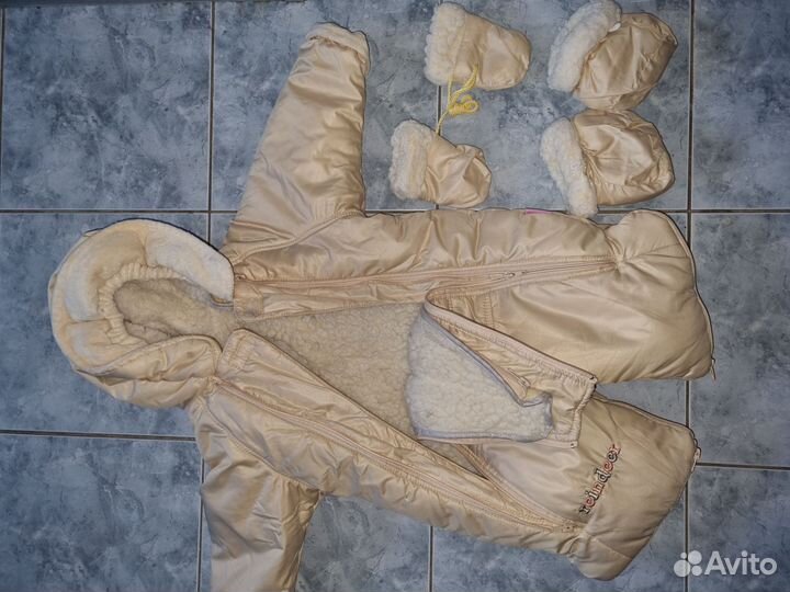 Детский комбинезон зима 68 74