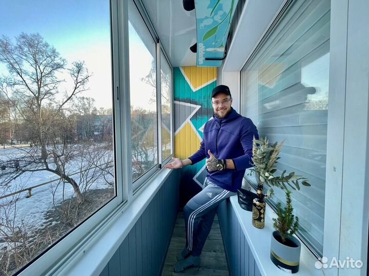 Остекление балконов/лоджий Питер от Попова Артема