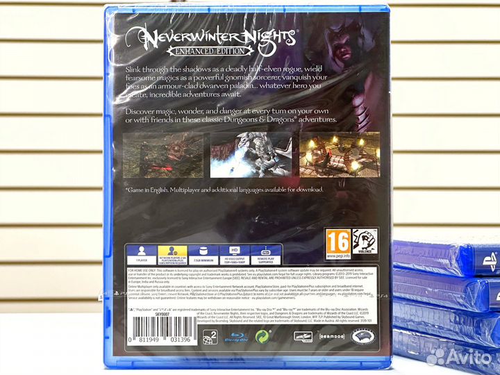 Neverwinter Nights Enhanced Edition (PS4) NEW
