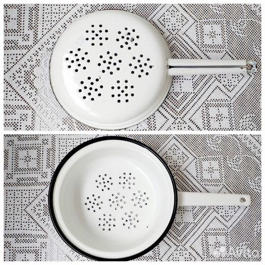 Посуда белая эмалированная СССР