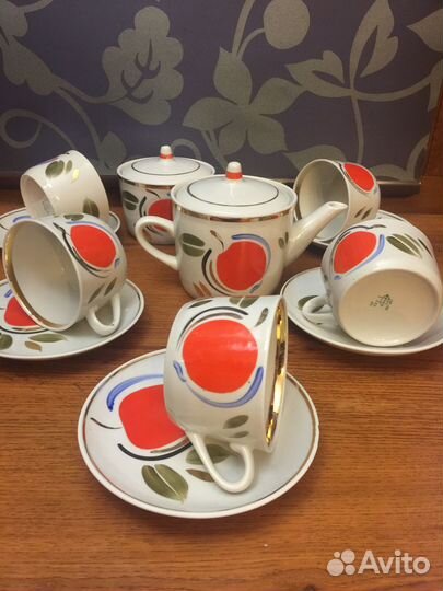 Чайный сервиз Полонне Винтаж СССР