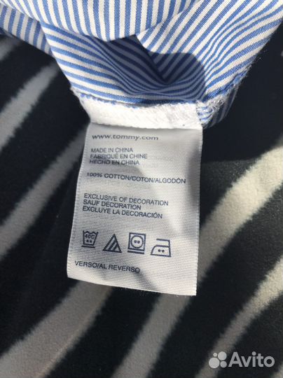 Tommy hilfiger рубашка для мальчика 6-12 m