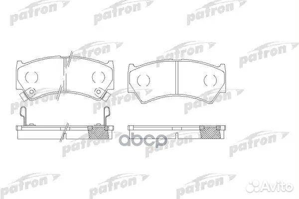 Колодки тормозные дисковые передн suzuki: balen